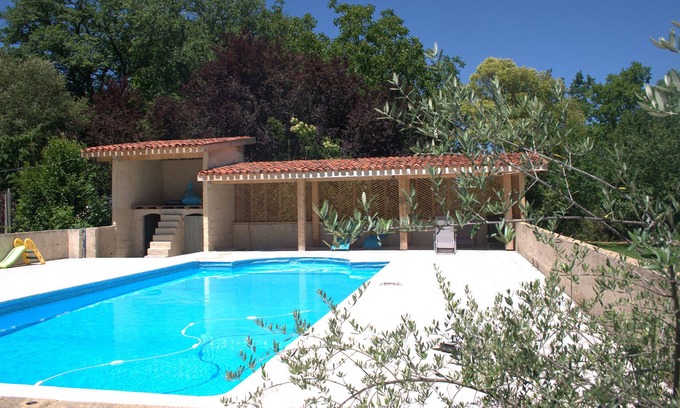 Auriebat House | Les oliviers restaured farmhouse with pool.
