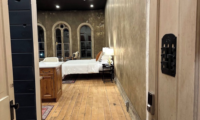 Carlinville Apartment | Light Filled Loft on Town Square