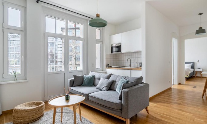 Zentrum-Ost Apartment | Limehome Leipzig Brandenburgerstraße