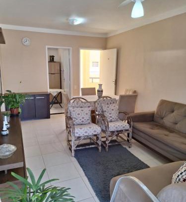 Enseada Apartment | Lindo apto 3 qtos, a 350 mtrs praia da enseada com serviço de praia e portaria 24 hrs próx casa grande hotel, hipermercados, farmácias bancos