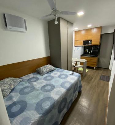 Centro de Vila Velha Apartment | Lindo Studio Próx ao Convento e Praia da Costa Automatizado