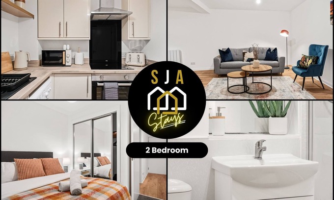 Central Aberdeen Apartment | Lochy Stay - SJA Stays - Modern 2 Bed Apartment