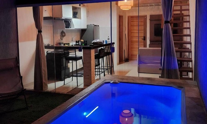 Itaipuacu House | Loft Aconchego, your comfortable space in Itaipuaçu, Maricá. 3 minutes from the beach.