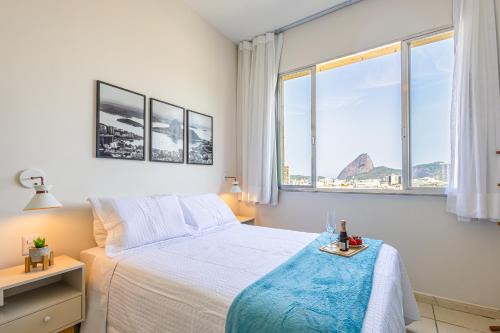 Catete Apartment | Loft com vista pro Pão de Açúcar! A/C, Wi-Fi, TV