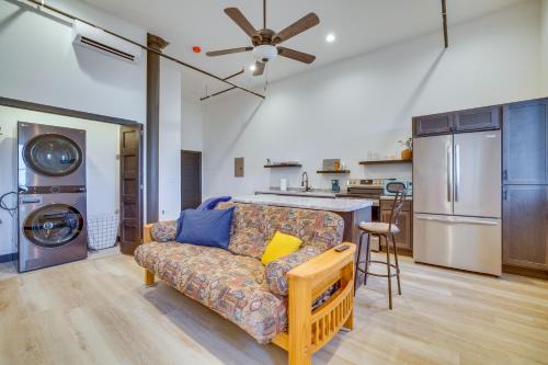 Cashton Apartment | Loft-Style Downtown Cashton Studio Dogs Welcome!