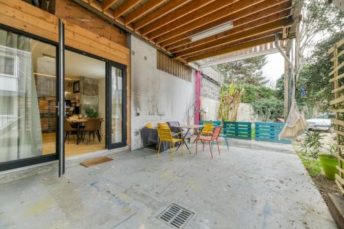 Quartier Chorier-Berriat Apartment | Loft Urban Garden: 4 people - wifi fiber - terrace