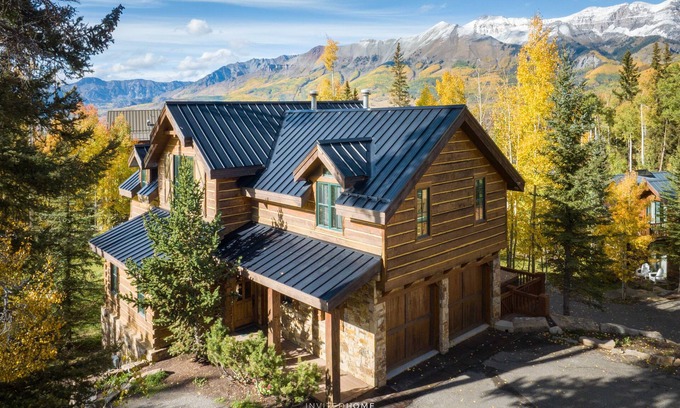 Mountain Village Cabin | Log Cabin by InvitedHome | Patio, Hike, Hot Tub, Walk to Gondola