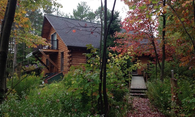 Arcade Cabin | Log Cabin In the Woods