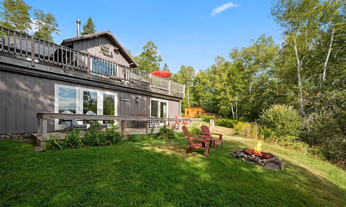 Rangeley House | Loon Song | Bonney Point on Rangeley Lake | Shared Waterfront