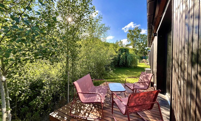 Joachimsthal House | Lovely and modern house with private garden at lake Grimnitz