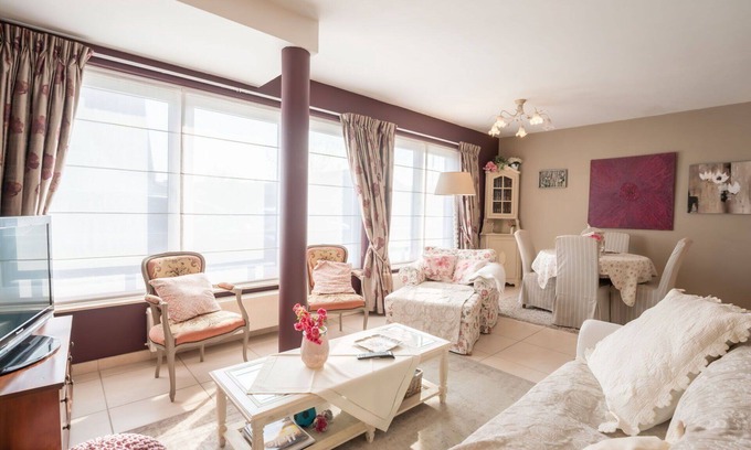 Wenduine Apartment | Lovely apartment for 2 guests with WIFI, TV, terrace and pets allowed
