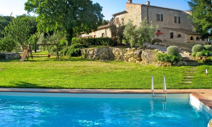 Gambassi Terme Villa | Lovely apartment in villa with A/C, pool, WIFI, TV, terrace, panoramic view, close to San Gimignano