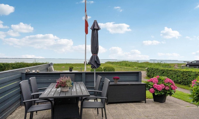 Bjert House | Lovely home in Bjert with kitchen