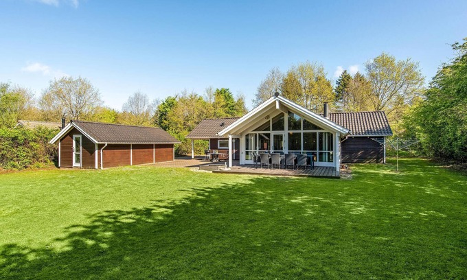 Arrild Ferieby House | Lovely home in Toftlund with sauna