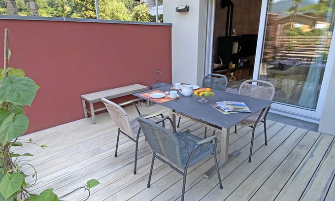 Arcegno Apartment | Lovingly furnished apartment on the first floor of a 2-family house on the edge of the village.