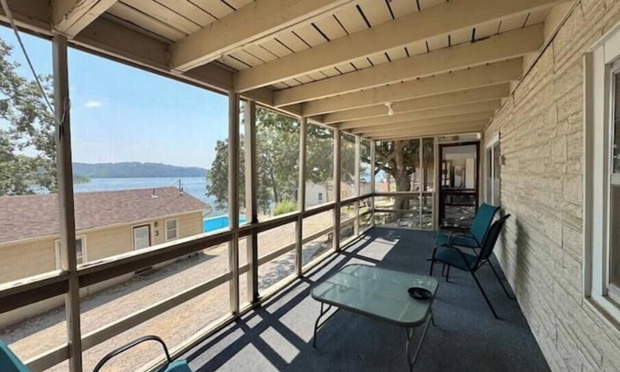 Boulder Point Cabin | Lower Level Lake View, Pool & Swim Dock. Pet-Friendly!