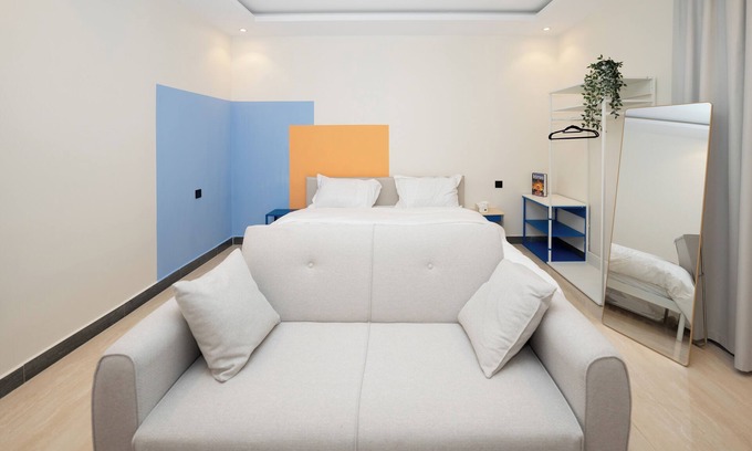 Riyadh Apartment | LP36.1 - Sleek 1BR Apartment Near Boulevard City