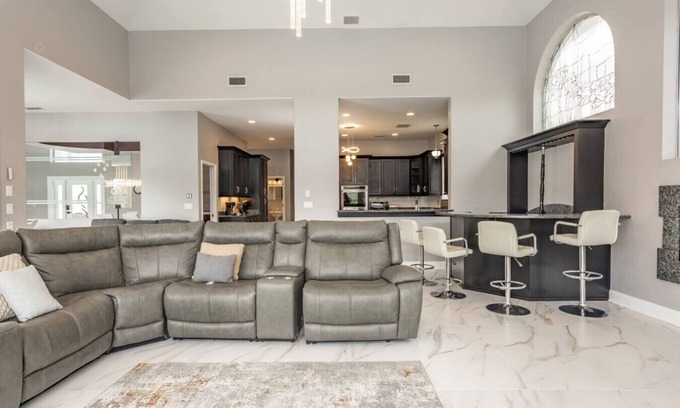 Ormond Beach House | Lux 4 BR Home w/Integrated Pool & Heated Spa