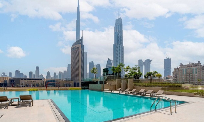 Za'abeel 2 Apartment | Lux Burj Khalifa View | 2 min walk to Dubai Mall