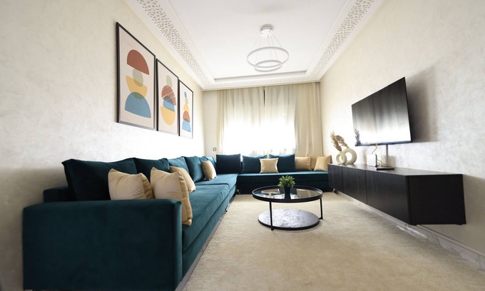 L'Ocean Apartment | Luxueux & nouvel appartement/5min gare Rabat ville