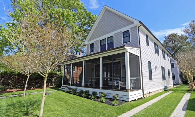 South Rehoboth House | Luxurious 7 Bedroom, 8.5 Bath Home; Pool. Walk To Beach