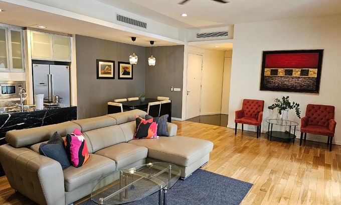 Golden Triangle Apartment | Luxurious Apartment St Mary Residences Resort Style