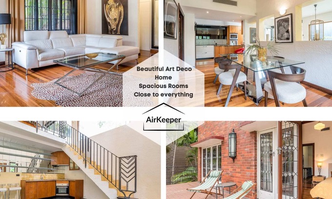 Hamilton House | Luxurious Art Deco House in Upscale Hamilton