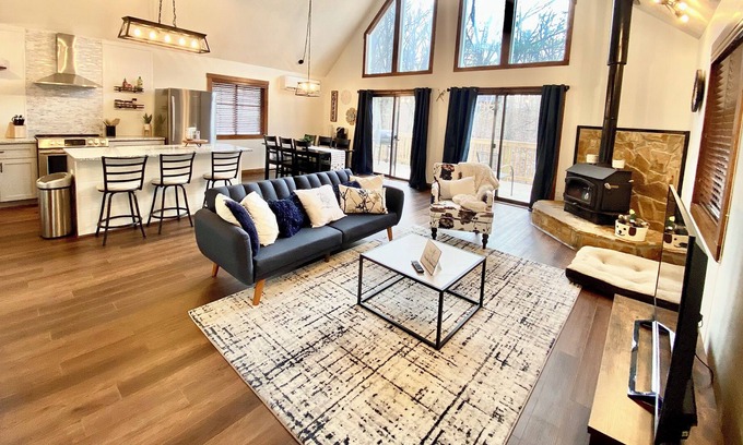 Basye Ski Chalet | LUXURIOUS & Cozy Mountain Retreat on Bryce Resort
