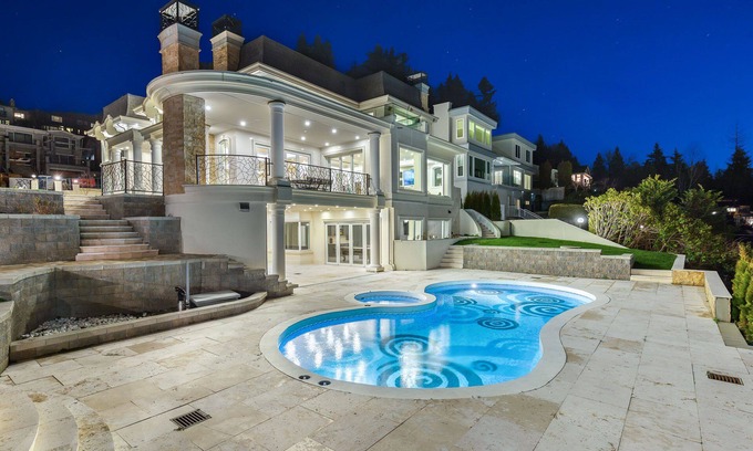 West Vancouver House | Luxurious French Style Mansion