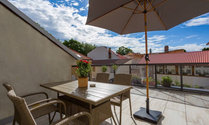 Litomysl Apartment | Luxurious large apartment with a terrace in the center of Litomyšl