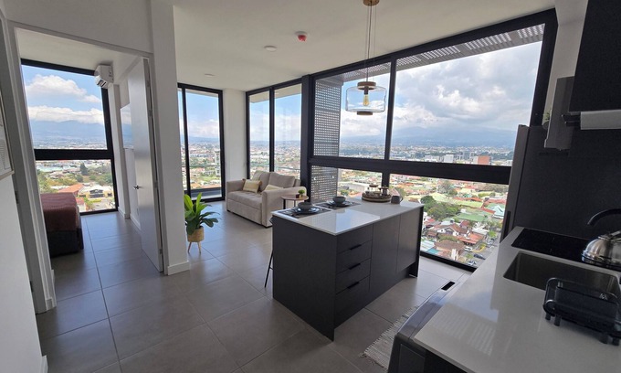 Barrio Escalante Apartment | Luxurious Mountain-View Condo in Escalante, San Jose Costa Rica