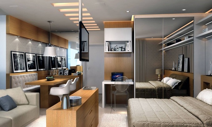 Brooklin Novo Apartment | Luxury 1 Bedroom Brooklin Berrini - 90 days min.