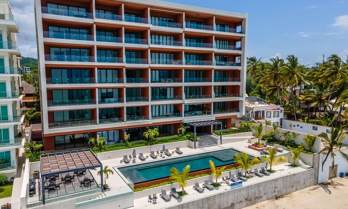 Bucerias Condo | Luxury 2 bed/2 bath Beach Front 4th Floor Condo with Pool -Bucerias