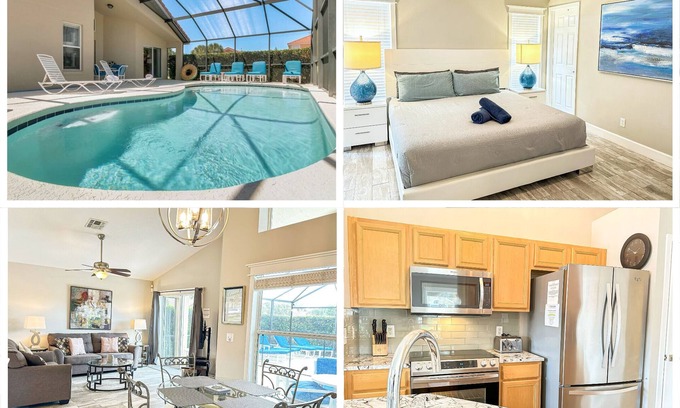 Solana Villa | Luxury 4 bedrooms pool home with clubhouse