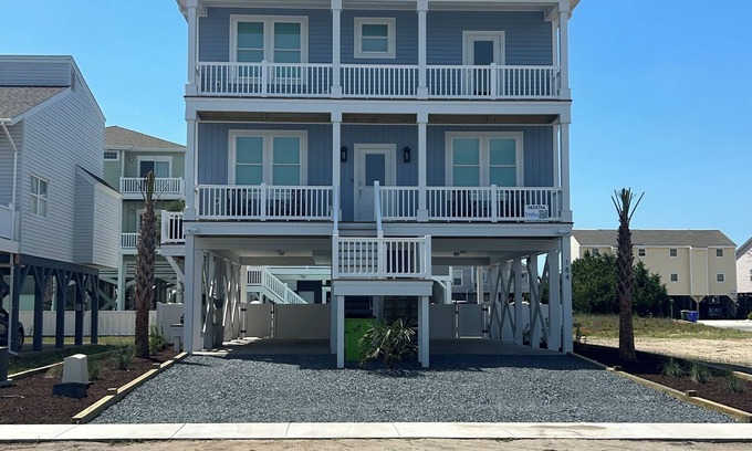 Ocean Isle Beach House | Luxury 5 Bedroom, 5.5 Bathroom, Huge Private Pool, Incredible Ocean Views!