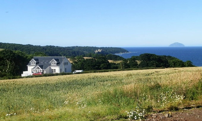 Kirkmichael House | Luxury Coastal Retreat .New England meets Scotland.