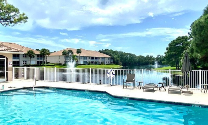 Imperial Golf Estates Apartment | Luxury condo near Wiggins pass beach & park