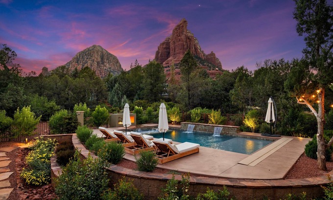 West Sedona House | Luxury Estate w/Views, Pool, Spa & Casita
