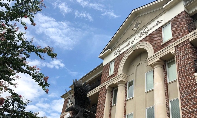 Auburn Condo | Luxury Rental with View of Football Stadium and 2 Blocks from Toomer's Corner