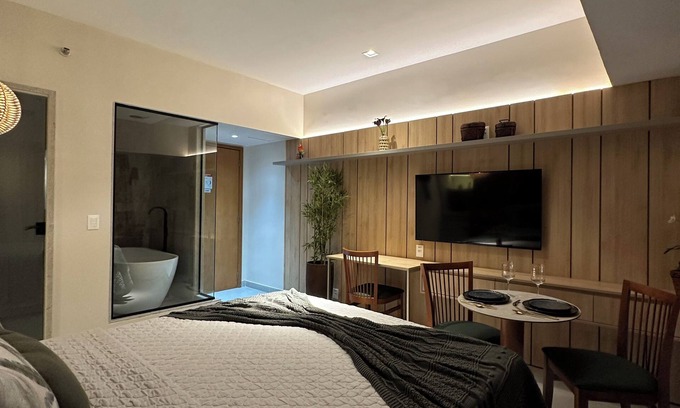 Ponta Negra Condo | Luxury Studio with stunning river views