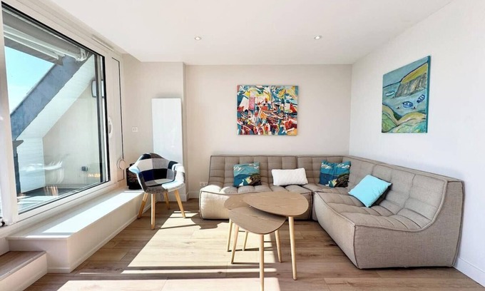 Larmor-Plage Apartment | Luxury ! T2 de haut standing - Vue mer 180