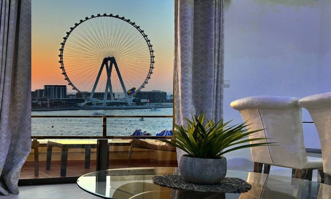 Dubai Marina Apartment | Luxury tower 2 bdr apart in prestigious oceanfront resort Dubai Marina