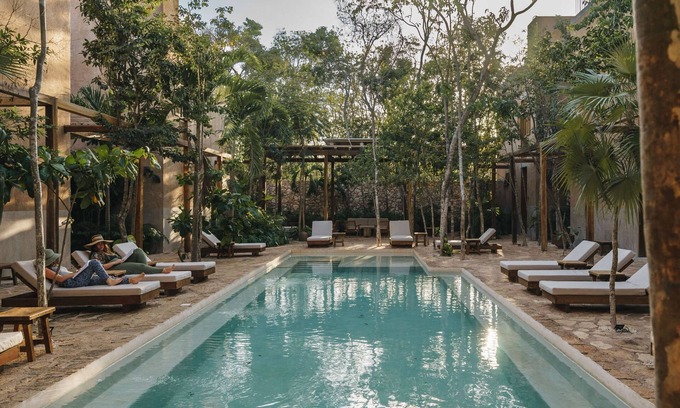 Tulum City Center Villa | Luxury Villa in Tulum Rooftop Pool & Security