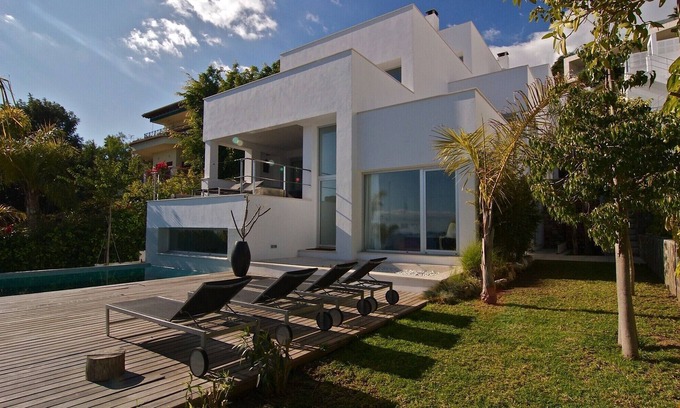Almunecar Villa | Luxury villa with pool and spectacular sea views, 7 terraces, close to the beach