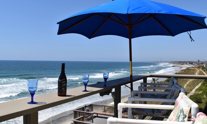 Leucadia House | Magnificent Ocean Front Townhome, Breathtaking Views 3 BR, 2 BA