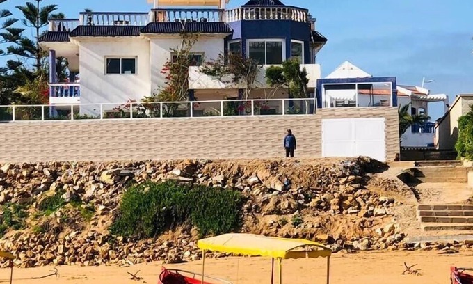Oualidia Villa | Magnificent villa on the beach of Oualidia, panoramic sea view