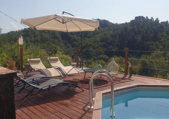 Ricco del Golfo di Spezia House | Maison de village avec piscine au-dessus des Cinque Terre