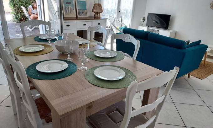 Leucate House | Maison Leucate Village Avec Garage, à 10 Minutes de la Plage