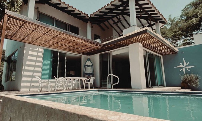 Tolu Villa | Manglares beach house, Playas del Francés, Tolú. In the Gulf of Morrosquillo.