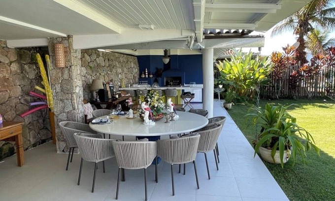 Mambucaba Villa | Mansion in Angra dos Reis, with helipad, pier, fitness center and water toys